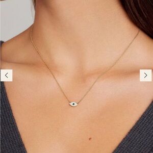 Gorjana Gold Evil Eye Necklace